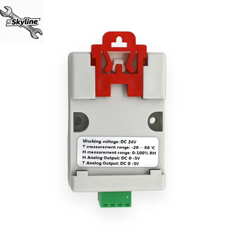 Temperature & Humidity Transmitter Module, 0-5V/0-10V Analog Output, Industrial Sensor Detector for Instrumentation