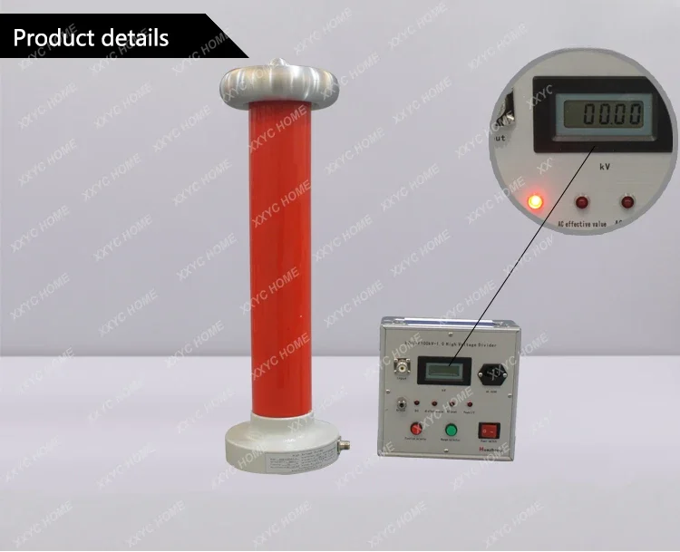 Damped Capacitive Impulse Voltage Divider AC/DC Resistor-Capacitor Voltage Divider Weak