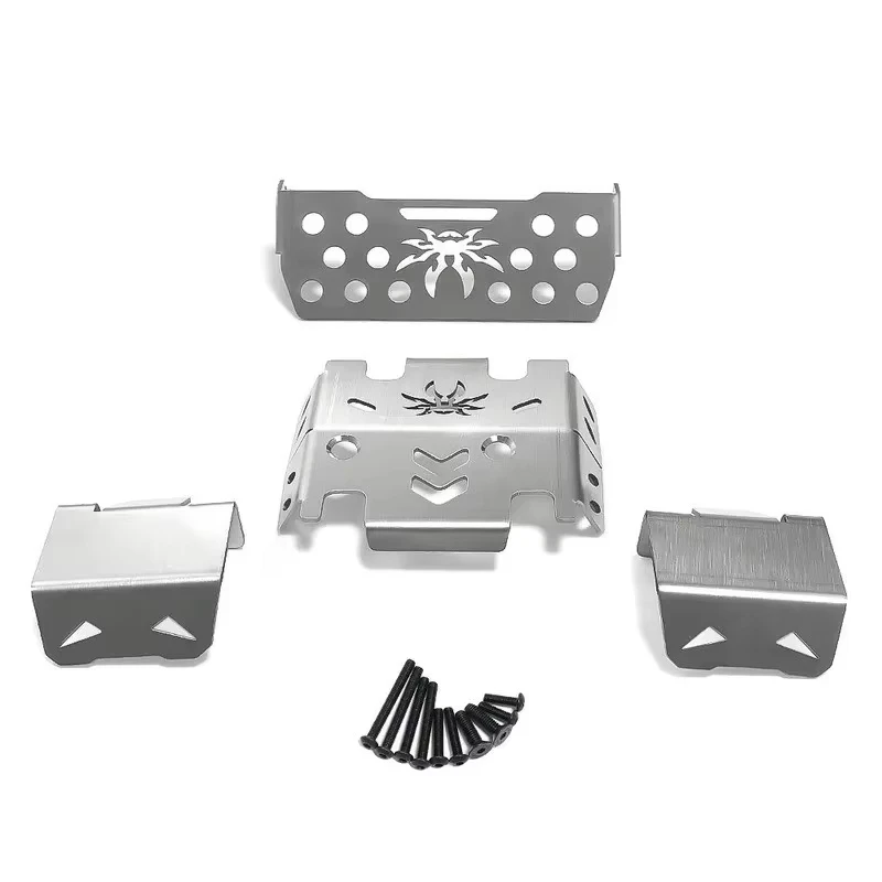 1/7 Large Scale RC Rock Crawler HD6100 Stainless Steel Full Chassis Skid Armor Guard Fit Rlaarlo MK07 JK07 Protect Frame Axle Ro - view 4