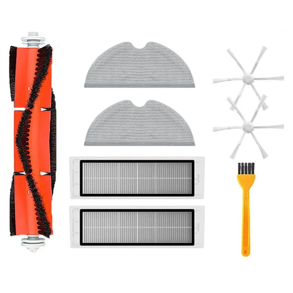 อะไหล่แปรงหลักสำหรับหุ่นยนต์ดูดฝุ่น Xiaomi Mi ไม้ถูพื้น2 STYTJ03ZHM ผ้าถูพื้นผ้าดูดฝุ่นหุ่นยนต์ดูดฝุ่น Mijia