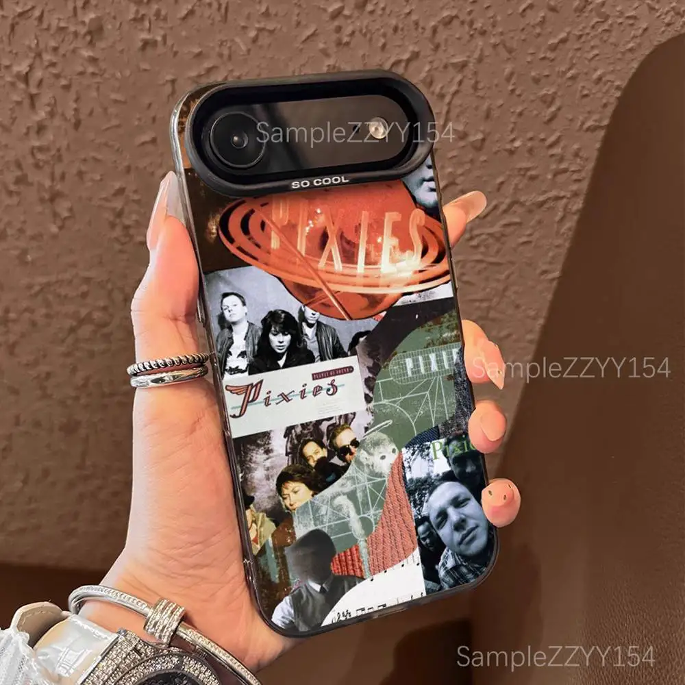 Casing HP P-Pixies Where Is My Mind Untuk iPhone 17,16,15,14,13,12,X,8,Pro,Max,Plus,E,SE4,Air,Mini Hitam IMD Matte