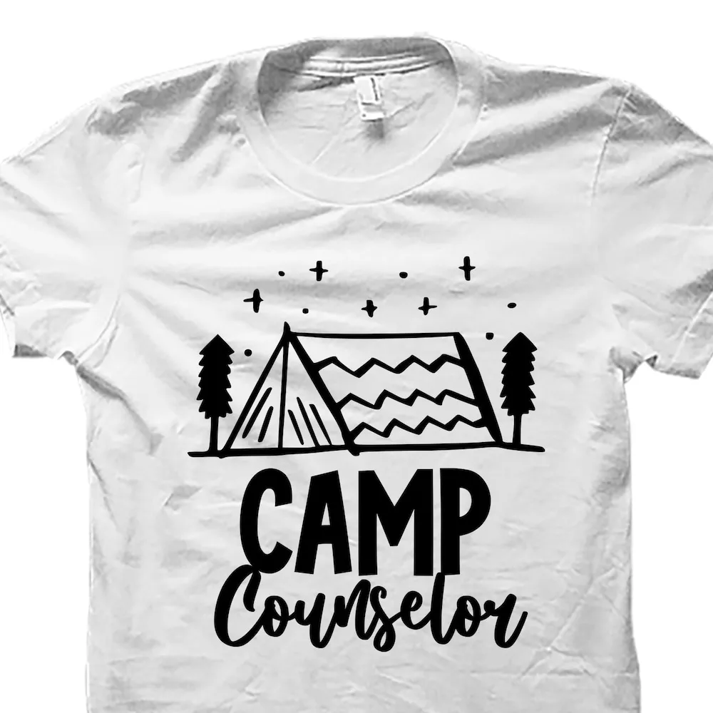 Camp Counselor T Shirt Summer Os4578