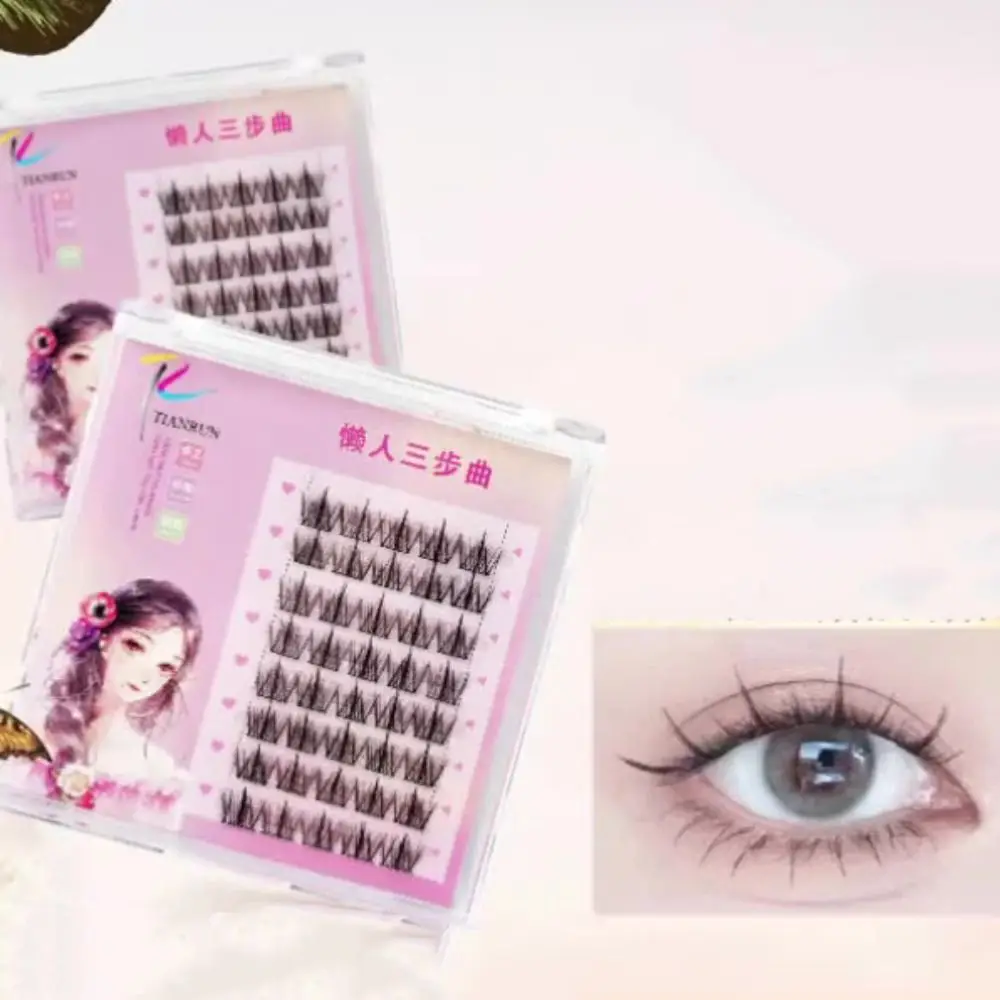 

Lashes Extension Individual Cluster Eyelashes Fake DIY Fluffy False Eyelashes Makeup Sweet Segmented Eyelashes Bundles DIY