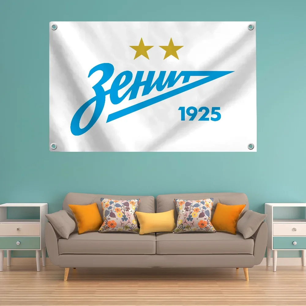 Garden Flag Pride Flag Flag to Hang Flags for Rooms Banner FC Z-zenit Saint Petersburg-g Wall Decoration Funny Flags and Banners