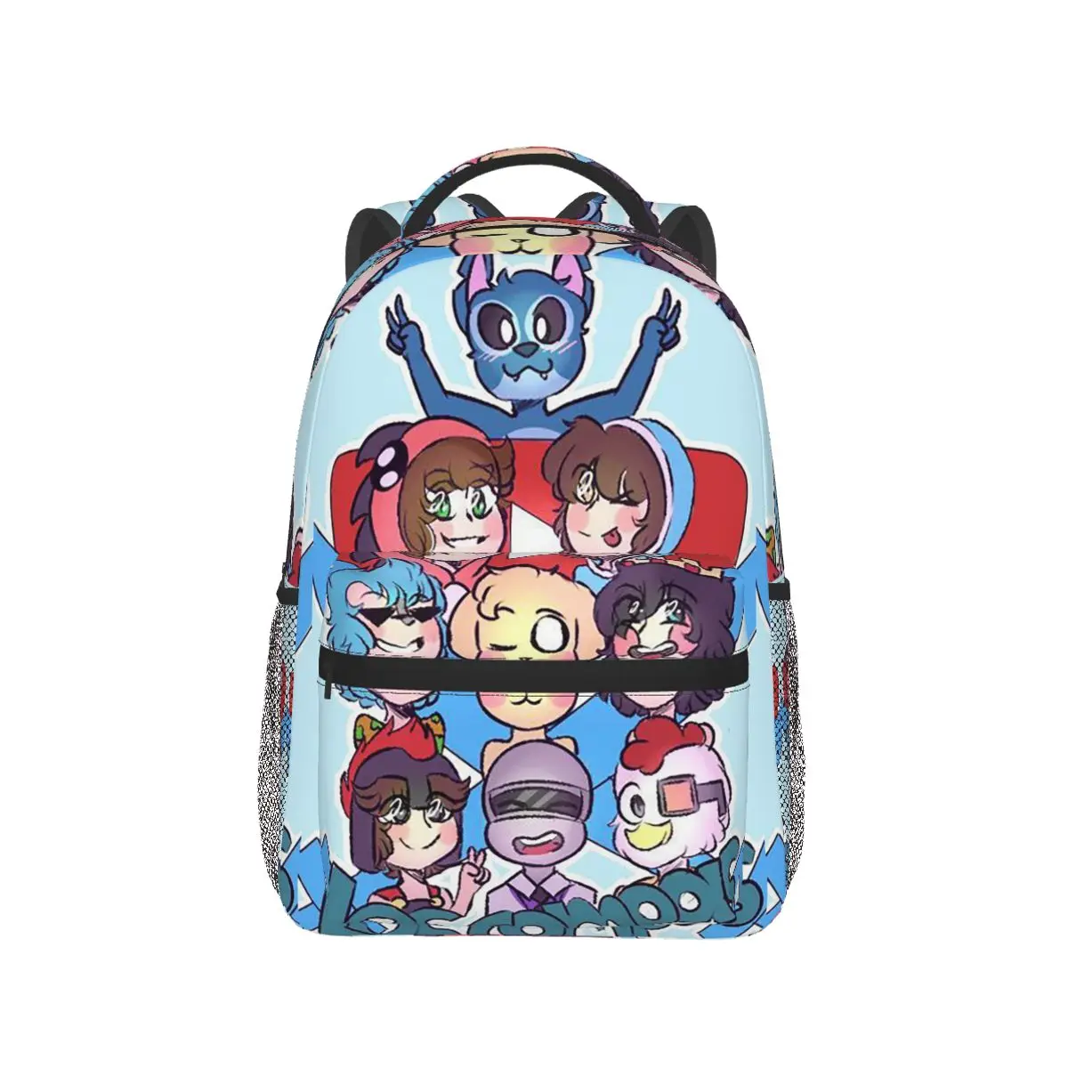 Compas Family Backpacks Boys Girls Bookbag Students School Bags Cartoon Travel Rucksack Shoulder Bag Large Capacity