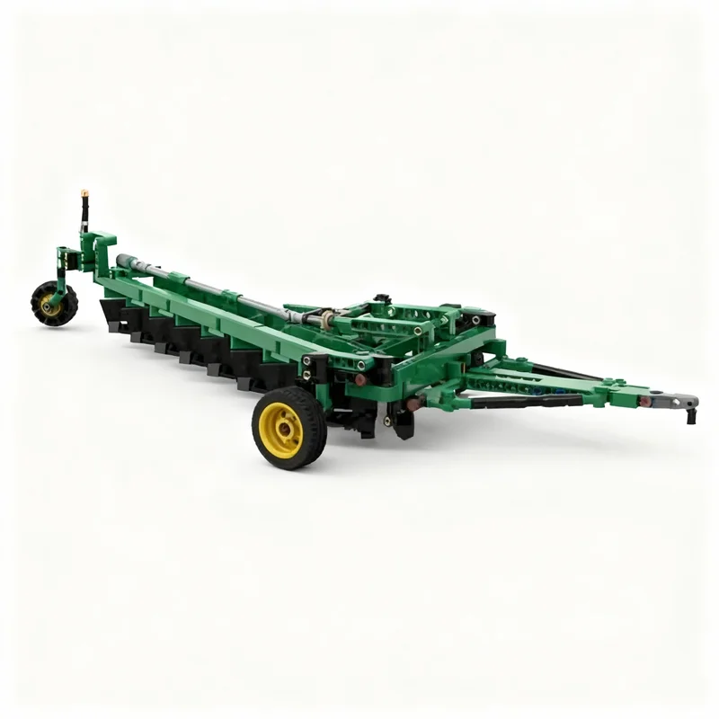 

NEW 430PCS MOC Technology Green Farm 8 Bottom Plough Ls Model DIY Creative Assembly Building Blocks Display Birthday Gift Set