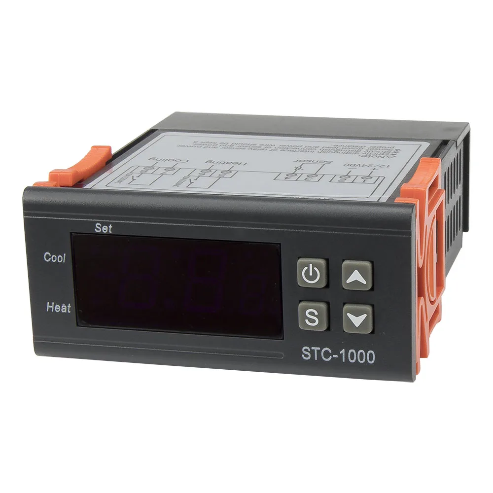 STC-1000 high quality temperature controller AC 220V 110V AC/DC 24V 12V