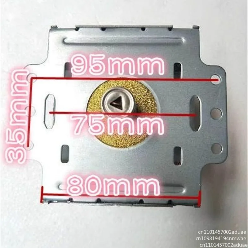 Magnetrón, tubo microondas, pasadores de montaje izquierdo y derecho 2M253J 2M248J