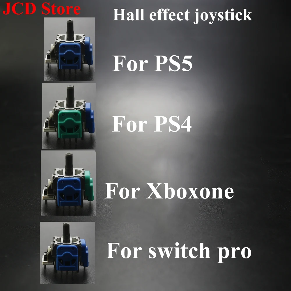 

2PCS Hall Effect Joystick Replacement 3D Analog Stick Sensor Module for Ps4 Ps5 Switch Pro Xbox One Controller Repair