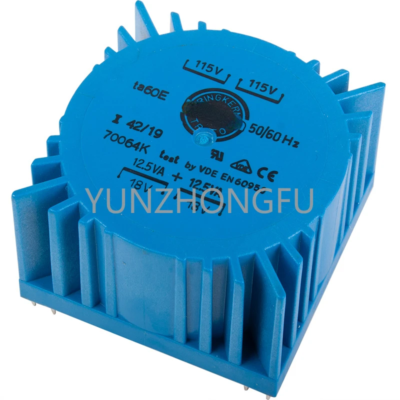 

Double 18V 25W brand new original square PCB welding plate sealing ring Niuhuan transformer 25VA