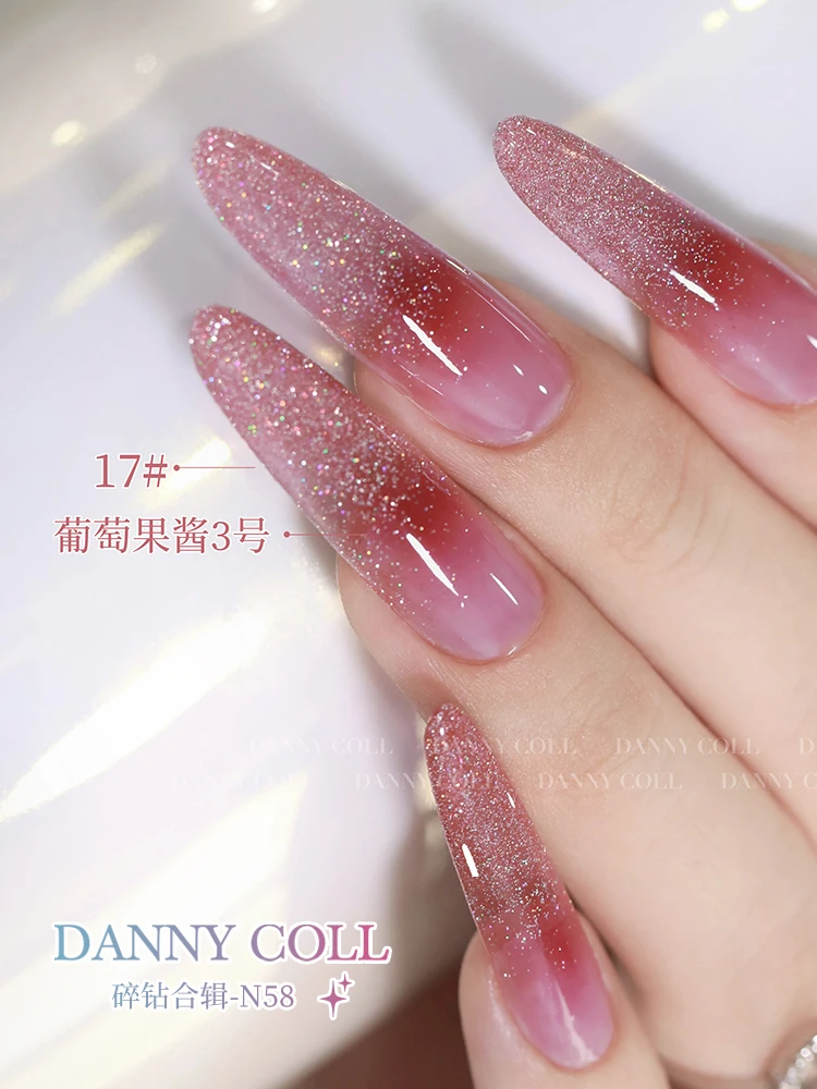 Set di colla per unghie con diamante e diamante a 32 colori, gel ultravioletto per salone di bellezza, colla vegetale ecologica, kit di Nail art Non tossico