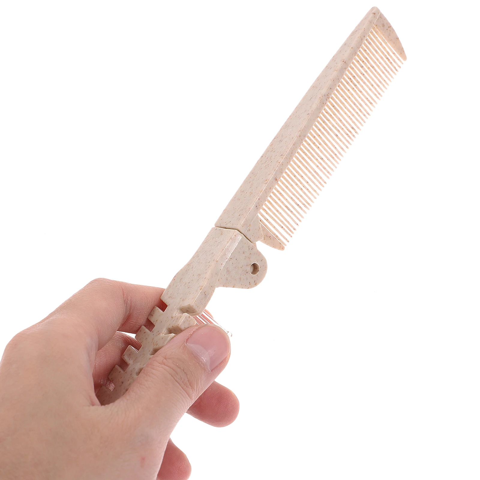 

4Pcs Foldable Hair Comb Portable Plastic Lightweight Durable for Home Travel Outdoor Random Color Compact Design