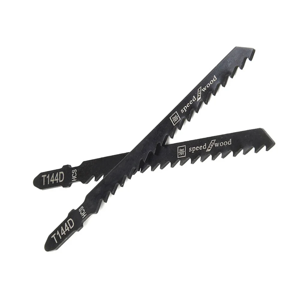 T-Shank Curvo Lâminas De Jigsaw, T144D Jig Saw Blade, HCS, Ferramentas De Corte Rápido, Acessórios Para Ferramentas De Madeira, 10Pcs