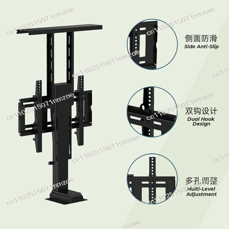 30-75 Inch  Smart Motorized Hidden TV Lift Mount