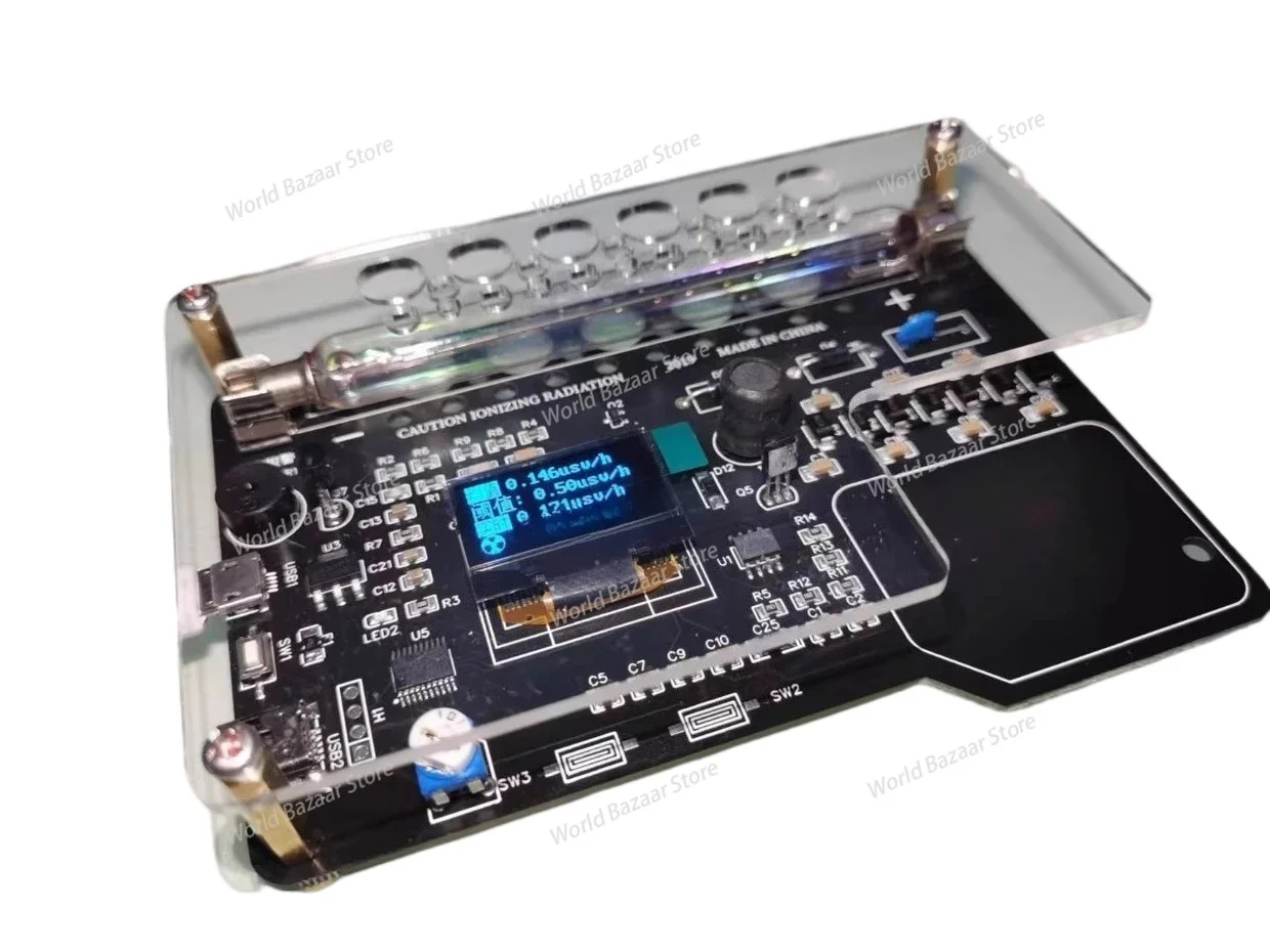 

The sensitivity of the nuclear radiation detector tester Geiger counter J305 has been increased by 20% large sensitivity