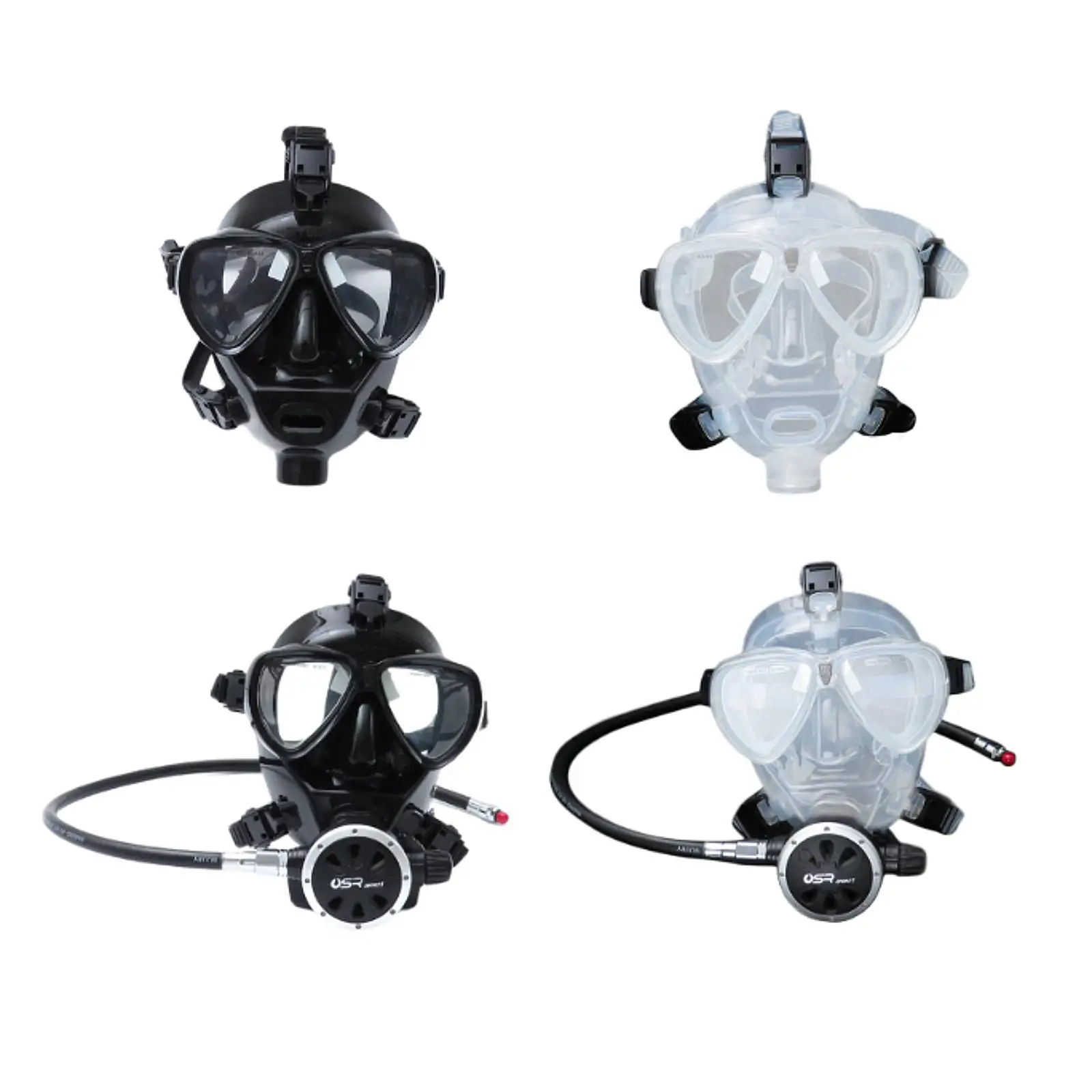 

Full Face Diving Mask Snorkel Mask Clear View Equipment Premium Modern Underwater Adventures Water Activities Snorkeling Mask