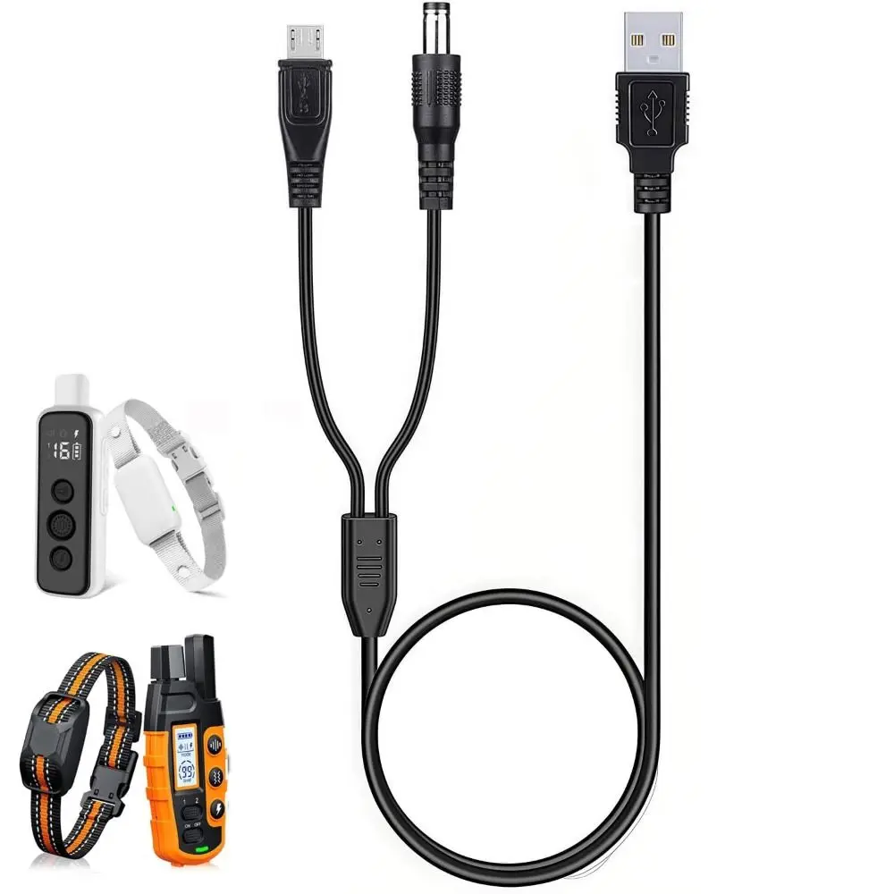 Fast Charging Shock Collar Cord Universal Durable Charger Cord Charging Protection Training Collar Charger for Bousnic