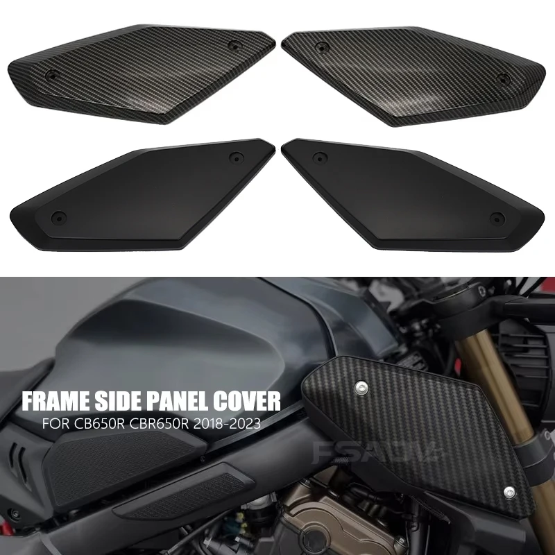 

Для Honda CB650R CBR650R CB 650R 2018-2023 аксессуары для мотоциклов, рамка, боковая панель, защитный чехол для впускной трубы