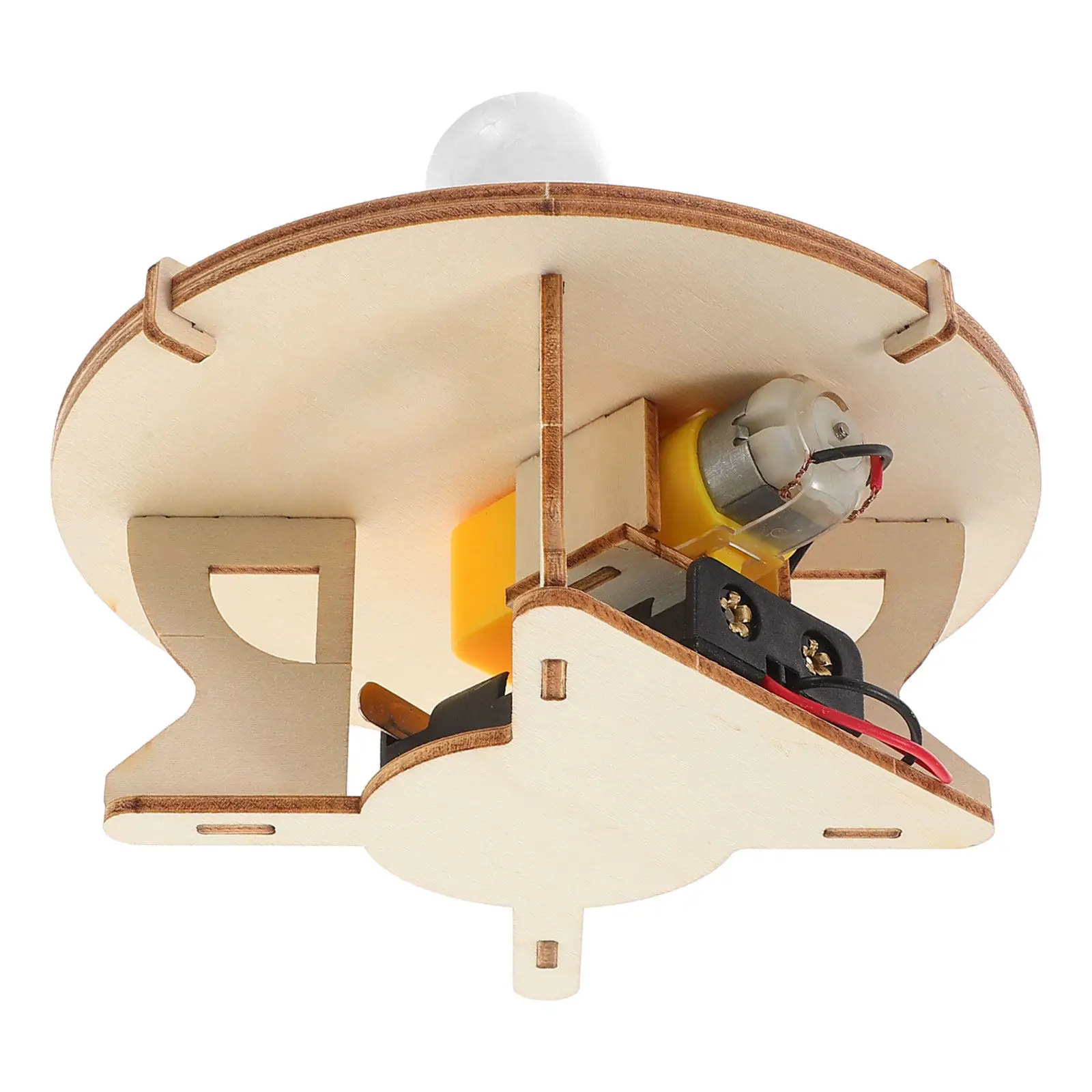 Kit de Rompecabezas del Sistema Solar para Ensamblar, Planetas de Madera, Kit Educativo de Ciencia Espacial para Niños, Manualidad para la Enseñanza de Astronomía