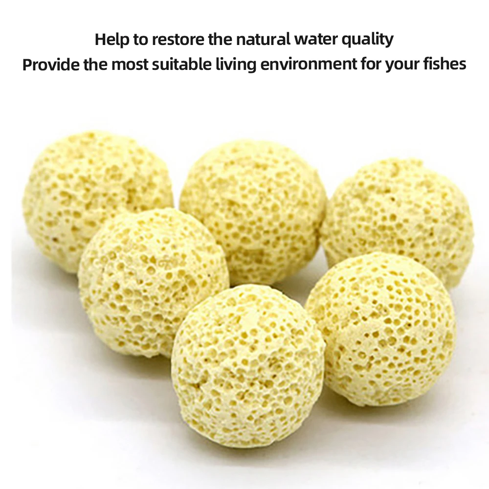 Aquarium Filter Media Ball Aquarium Bio Ball for Aquarium Filter 20/50/100 PCS