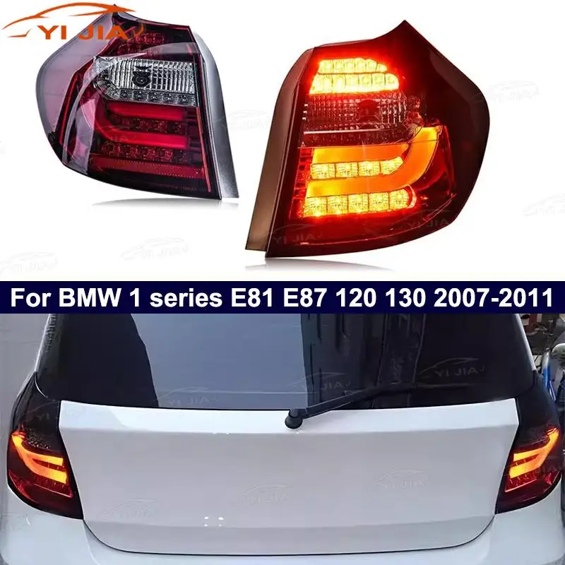 

Для BMW 1 серия E81 E87 120 130 2007-2011 Модифицированная деталь, динамический сигнал поворота, задний фонарь в сборе, автомобильные задние фонари, автозапчасти