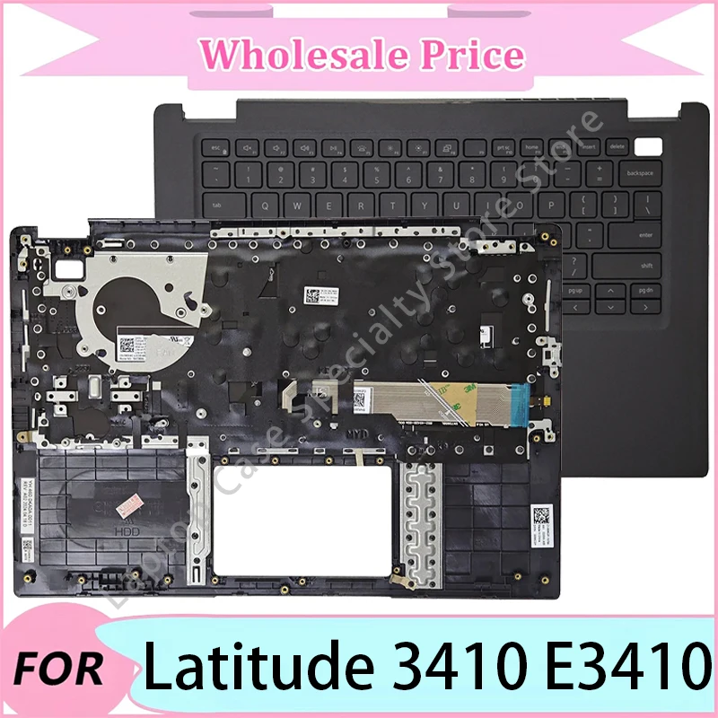 

NEW For Latitude 3410 E3410 Case/Laptop replacement parts/US Keyboard/Keyboard/backlight Keyboard/Upper Palmrest