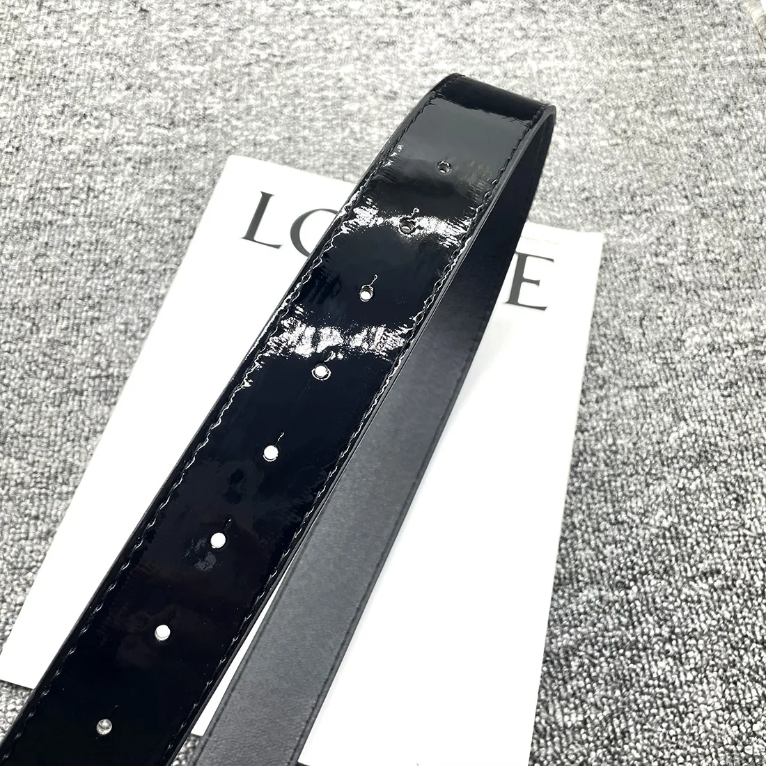 Riem Plus-size vintage riem met reliëf, poreus verstelbaar