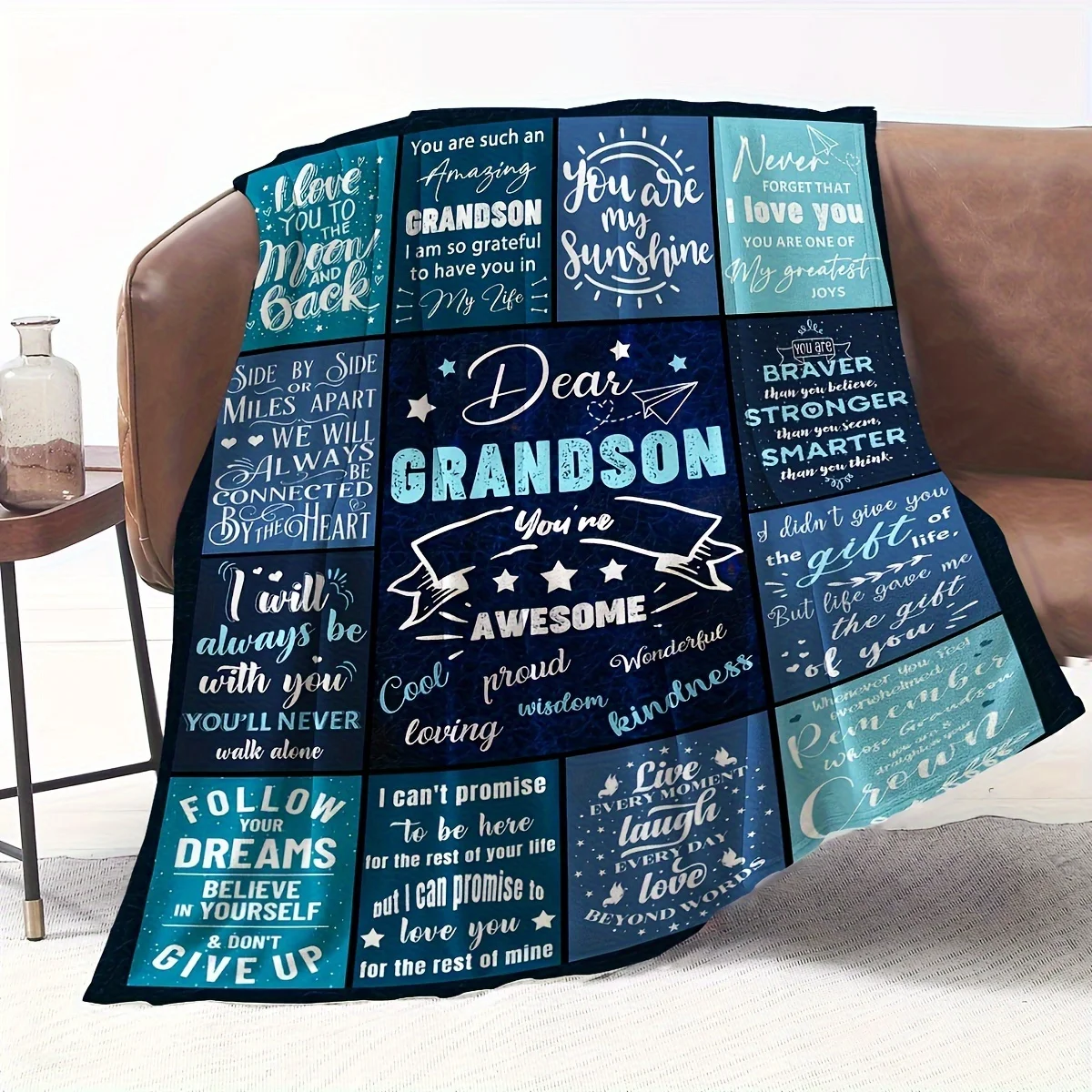 A Beautiful Handmade Blanket Full of Love, Encouragement, and Heartfelt Messages to Warm Your Days and Brighten Your World