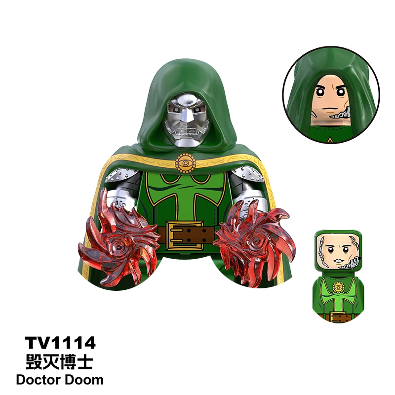 Fantastic Four 2026 Neue Bausteine Mini-Actionfiguren Lernspielzeug DIY-Spielzeug Geschenke für Kinder