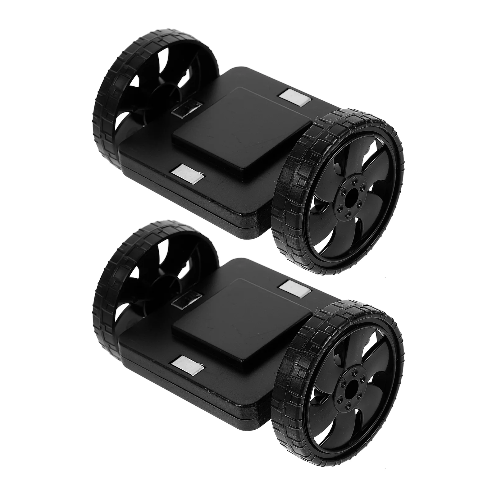 

2pcs Intelligent Magnetic Construction Piece Magnetic Wheels for Kids /Children Brain Development (Random Style)