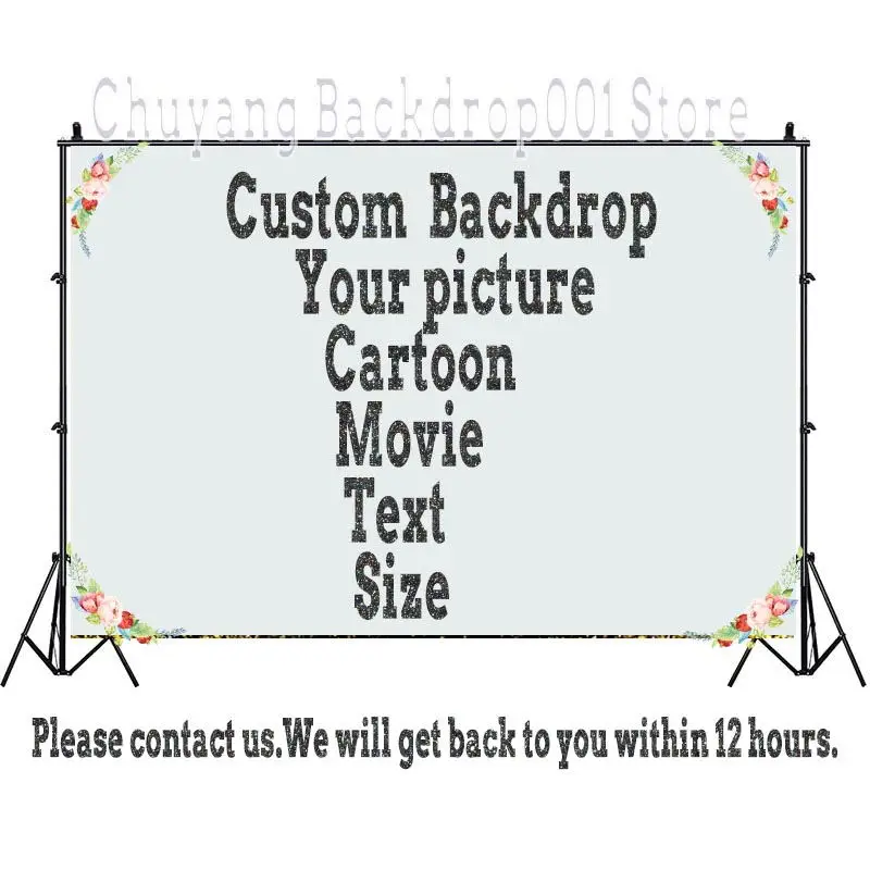 Disney Custom Cartoon Minnie Mitch Mouse Photography Backgrounds Vinyl Photo Backdrops for Boy Girl Kid Baby Birthday Party