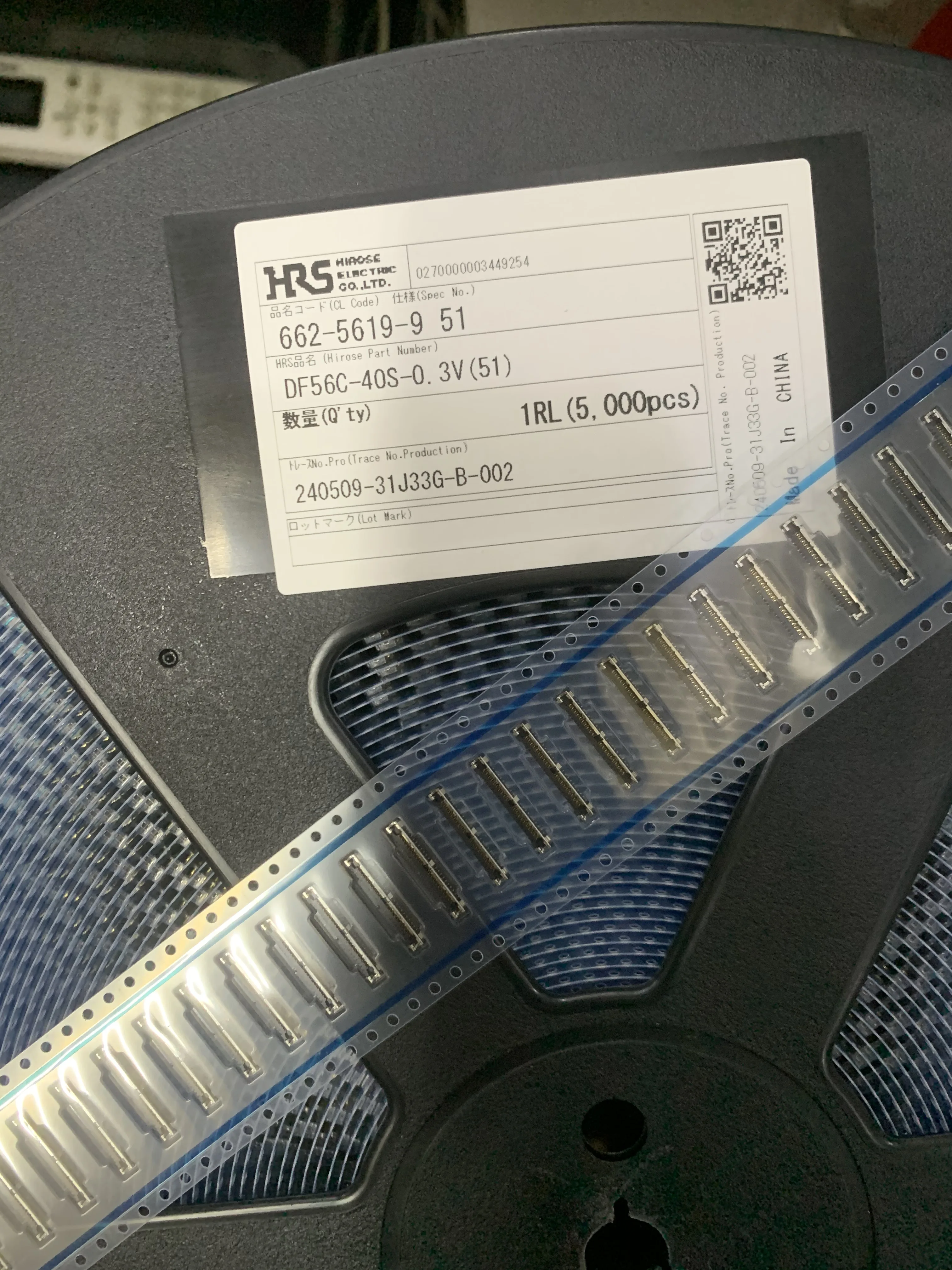 DF12NB-30DS-0.5V(51) 0.5MM 30P connector 10pcs/piece