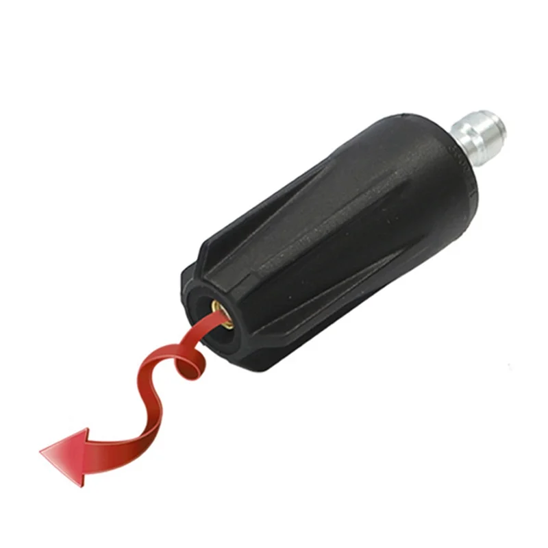 TFORU-Universal Car Washing Machine Nozzle Rotating Turbo Jet Nozzle Connector 3600 PSI High Pressure Water Washer
