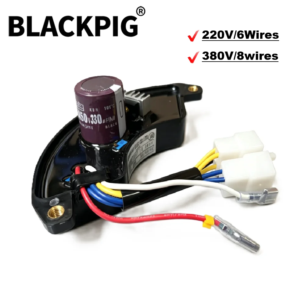 

3.5KW 5KW 7KW AVR Generator Automatic Voltage Regulator Stabilizer 220V Single Phase Three Phase 380V For Kubota Generator Parts