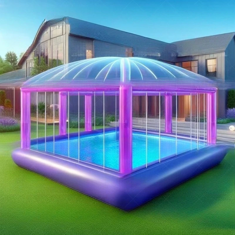 Bar inflável flutuante da piscina do PVC da barra inflável da natação da festa da praia da casa da barraca do quintal