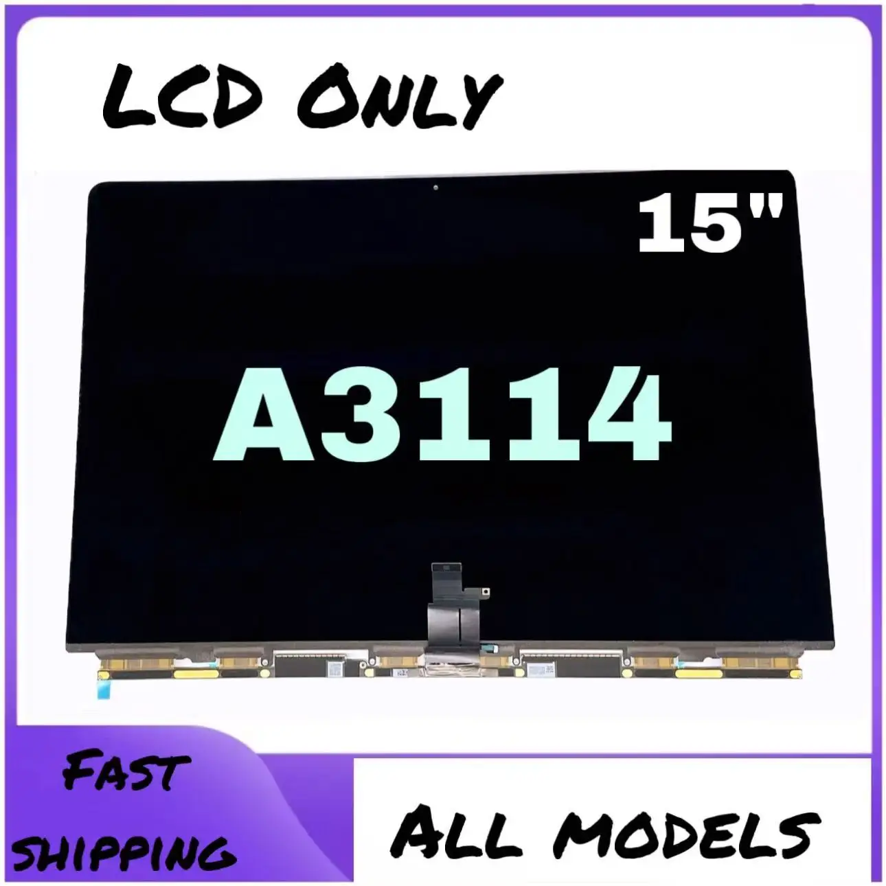 Only LCD Panel Display For MacBook Air A3113 A2681 A3240 A3114 A2941 A2337 A1369 A1466 A1370 A1465 And All Other Models Lcd Only