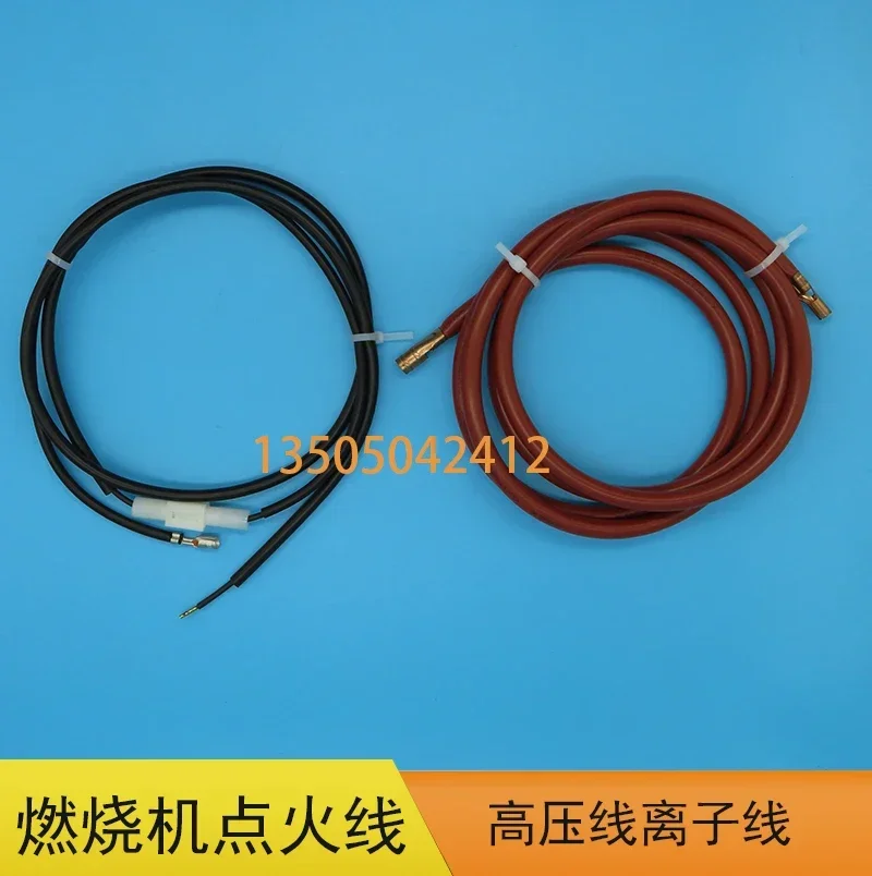 Combustion engine ignition line high-voltage line