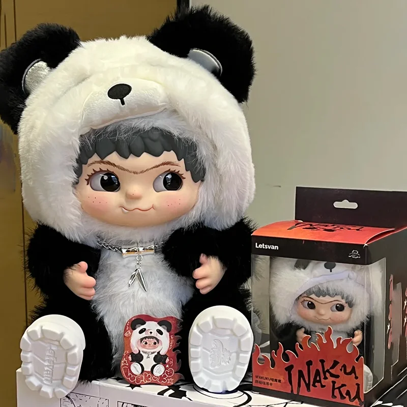 

17/38cm Instock Wakuku Pangdada Panda Limited Edition Blind Box Celebrity Tide Play Collectible Toy Bags Hanging Decoration Gift