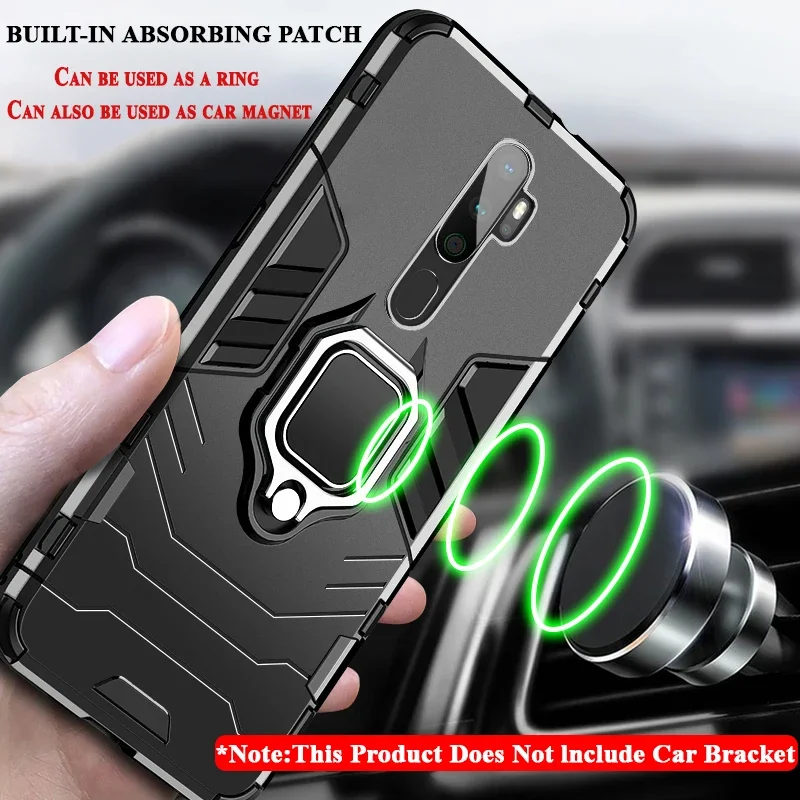 Shockproof Case For OPPO A5 A9 2020 A31 A7 A12 A15 A52 A72 A91 A92 A92S A73 A93 A1K F9 F11 F15 F17 Pro Realme 6 6i Phone Cover