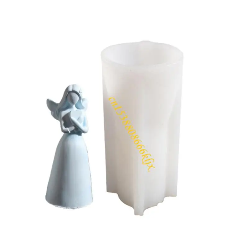 

Reusable Silicone Mold for Crafting Beautiful 3D Angel Aromatherapys Mold 066C