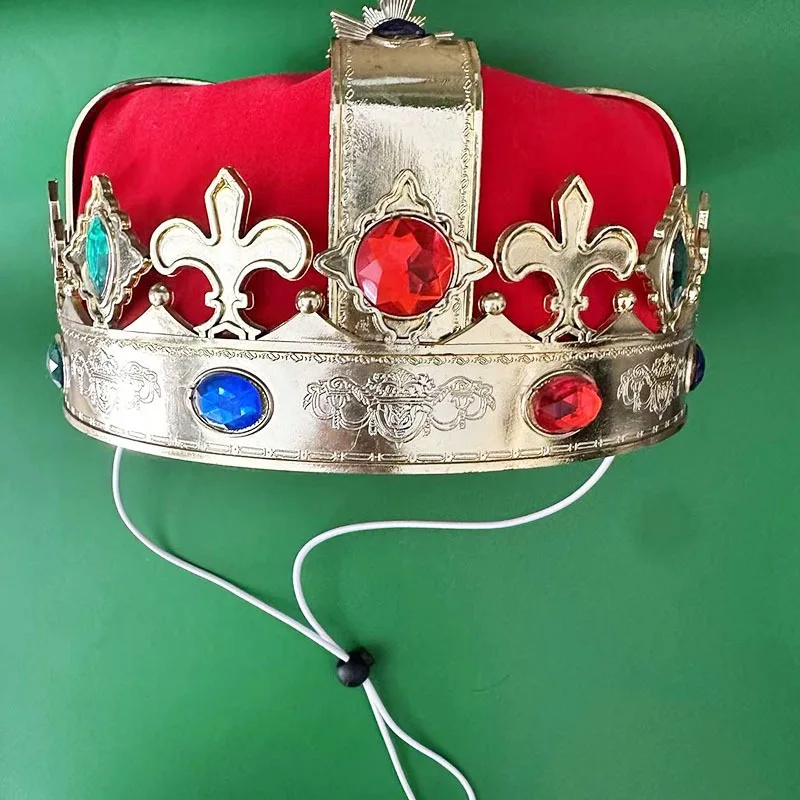 Royal Dog Crown Cape Costume Christmas Halloween Party Outfit Pets King Costume Role Play Accessories Party Suit Dashing