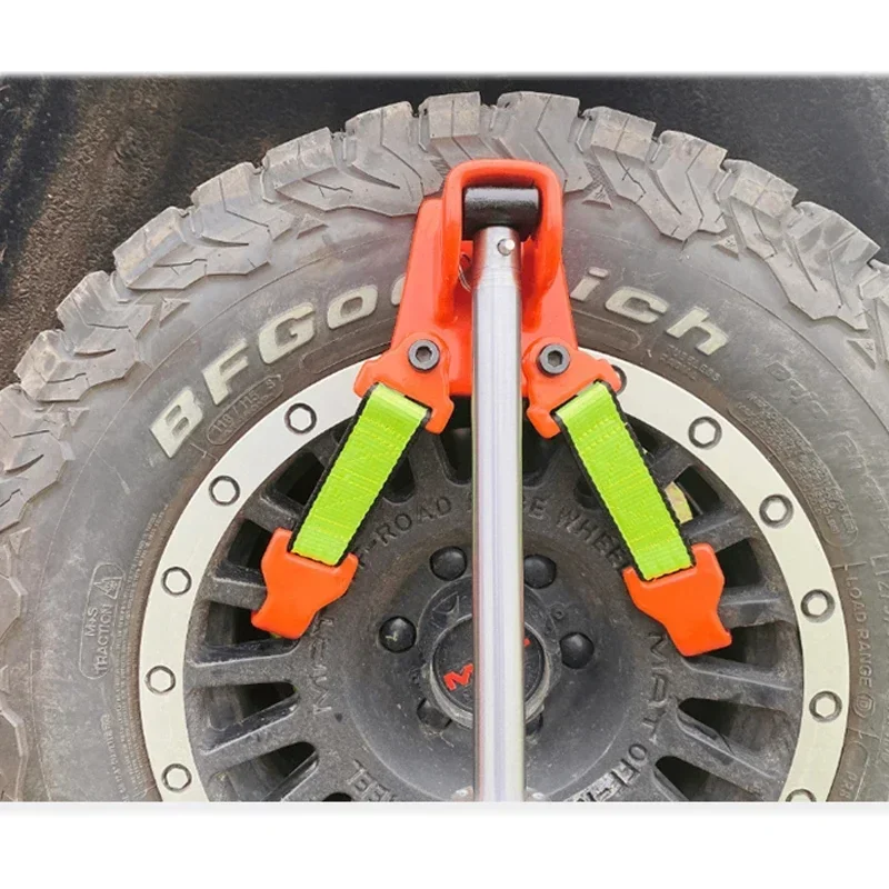 Vertical Hydraulic Jack Tire Lifter Vehicle Mounted Monkey Climbing Pole Off-road Vehicle Desert Rescue and Rescue Equipment