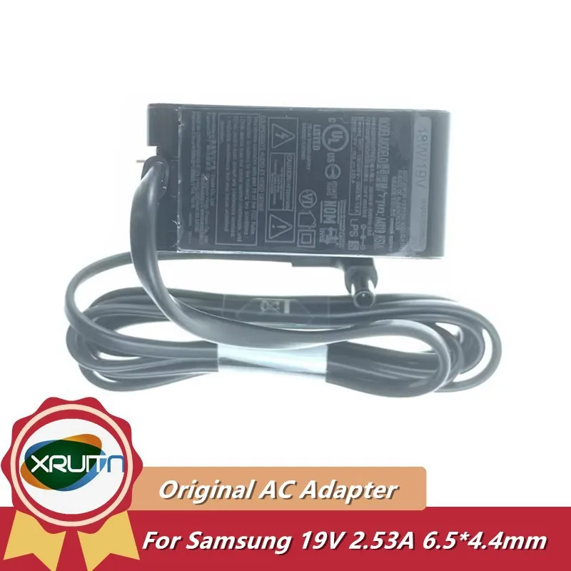 

Genuine A4819_KSML 19V 2.53A 48W BN44-00886D AC Adapter For Samsung V32F390SEXXXU ODYSSEY HW-M360 Soundbar Power Supply Charger