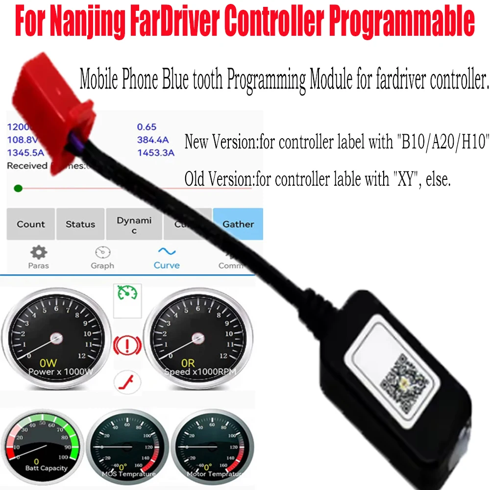 

For Nanjing FarDriver Controller Programming Blue-tooth Adapter BT Module for ND72240 72260 72360 72680 Mobile Control
