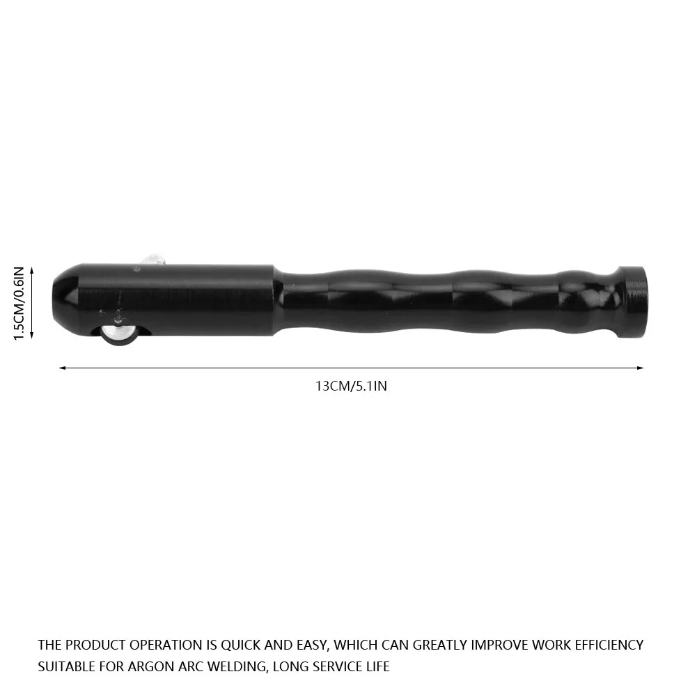 

Welding Rod Holder Equipment Accessories, Welding Tig Pen Black High Efficiency for 1.0-3.2mm Wire Soldering Equipment Supplies
