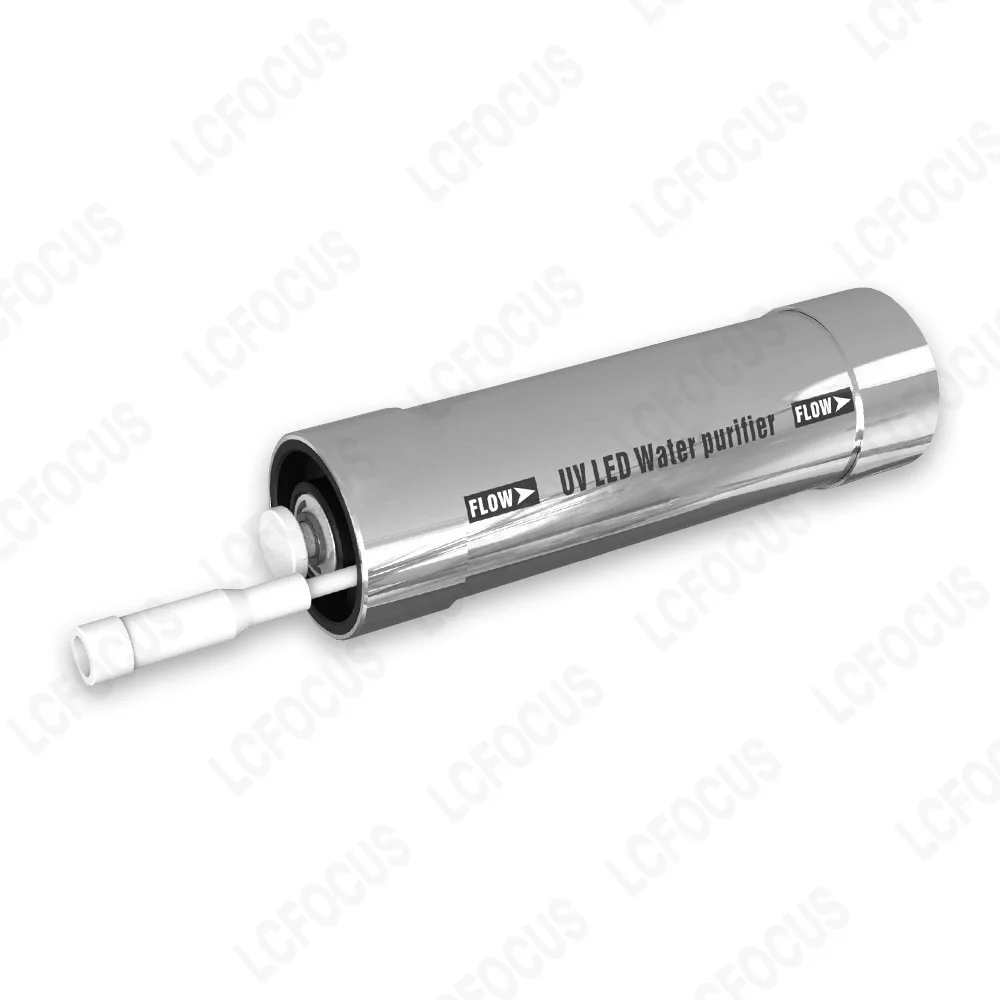 Waterproof Glass Lens LED Ultraviolet Lamps 270nm 275nm 280nm UVC 12V 24V For Water Purification Disinfection Sterilization