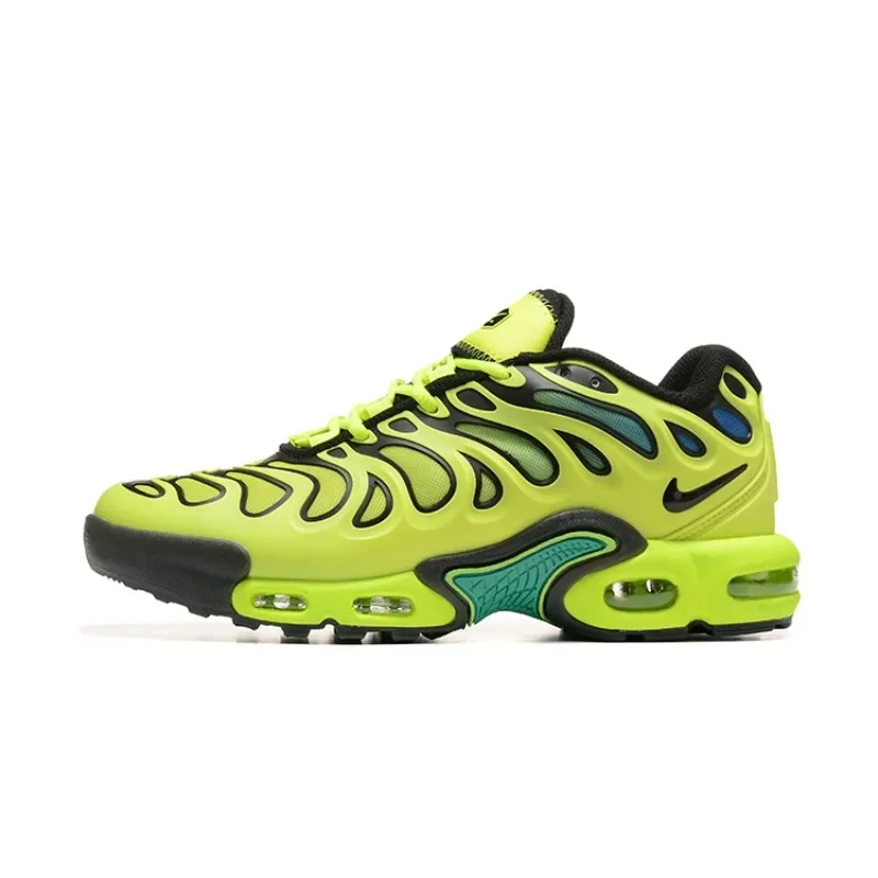 

Nike Air Max Plus Drift Men's Running Shoes, High Elasticity, Air Cushioned, Versatile, Fashionable Sneakers, Yellow/Black
