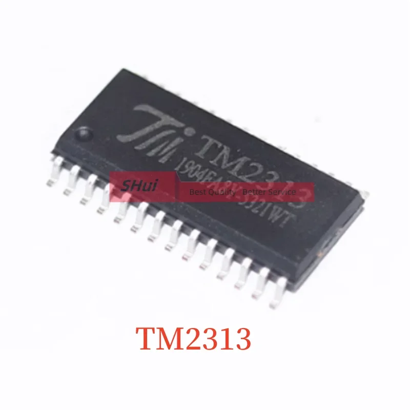 

100PCS TM2313 TM2314 SOP28 PT2313 Digital Control Audio Processing Chip IC Four-input Sound Quality Processor Chip