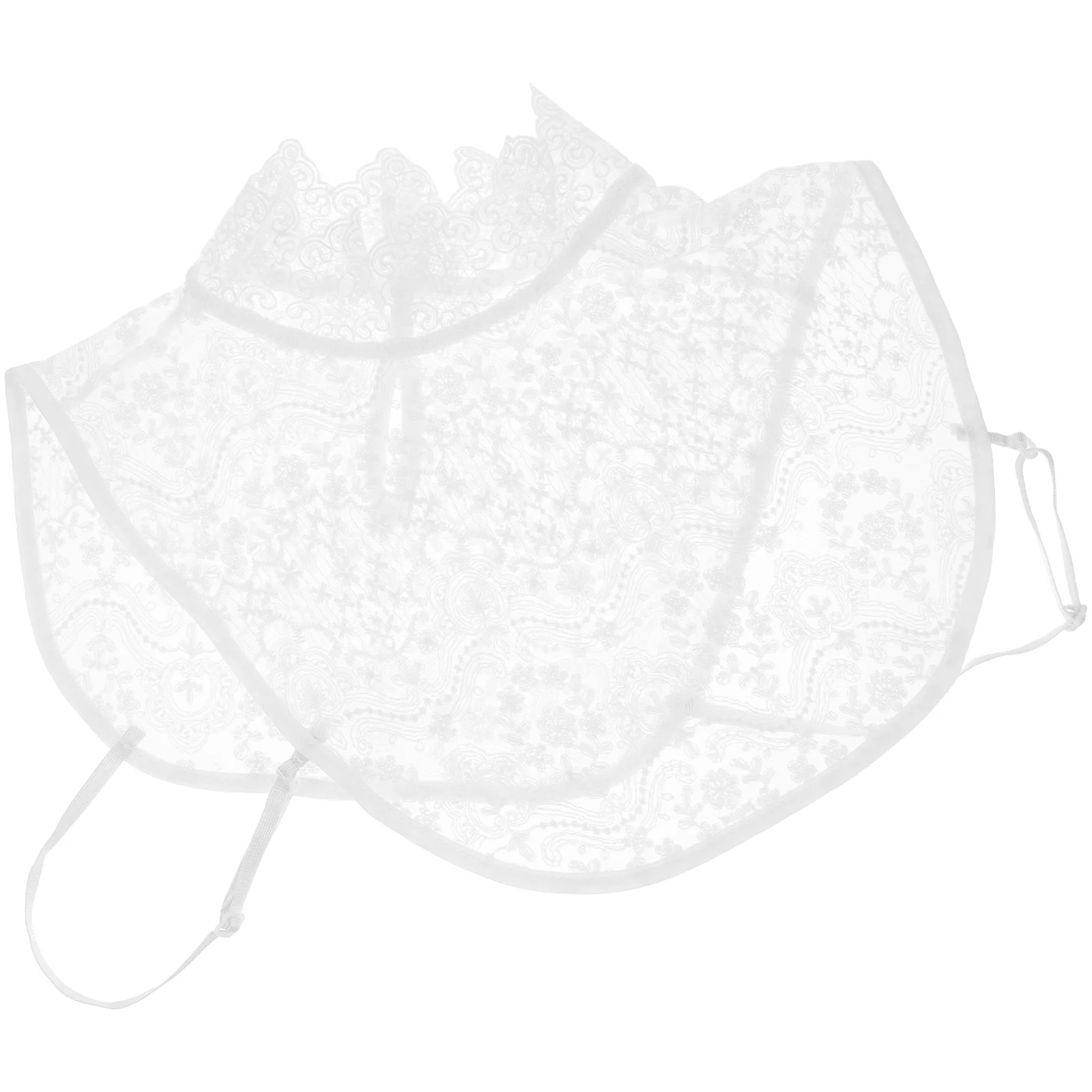

Fake Detachable Collar Women White Faux Lace Shirt Collar False Shirt Blouse Attachment Detachable Fake Collars