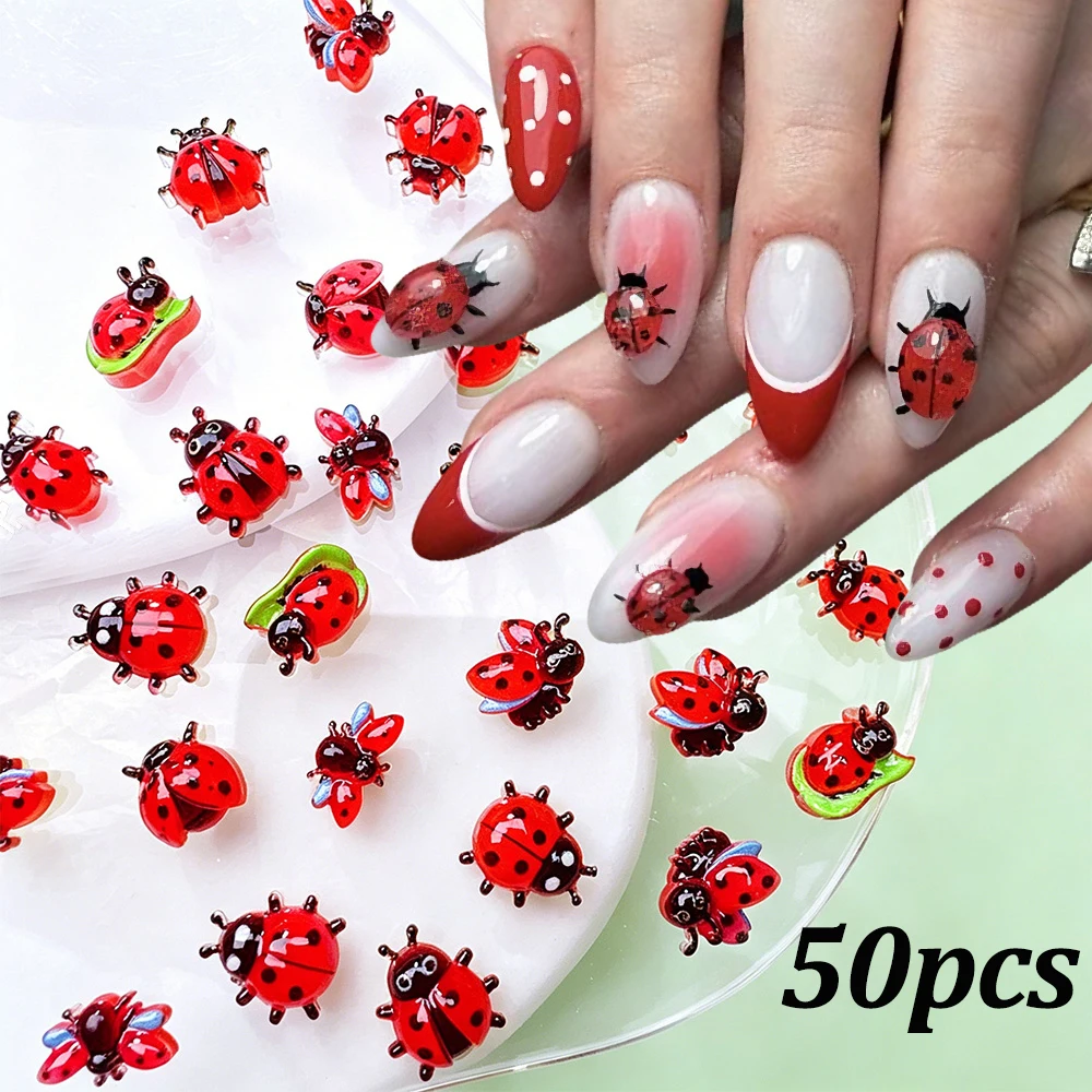 Art Craft Ladybug - 50 Adet Sevimli Karikatür Uğur Böceği